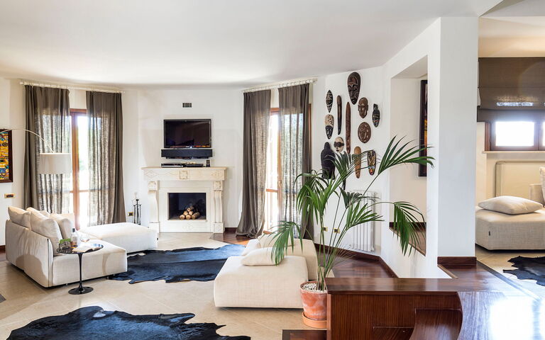 Villa Profumo D'Oriente: Wohnzimmer