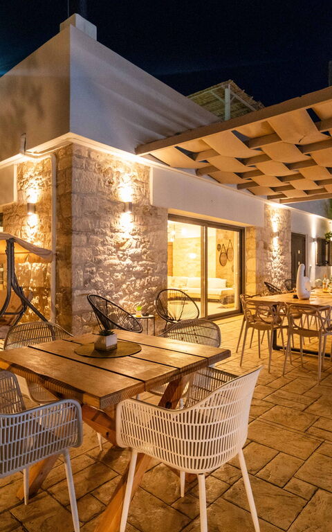 Villa Olympia: Außen, Balkon / Terrasse / Patio, Draussen