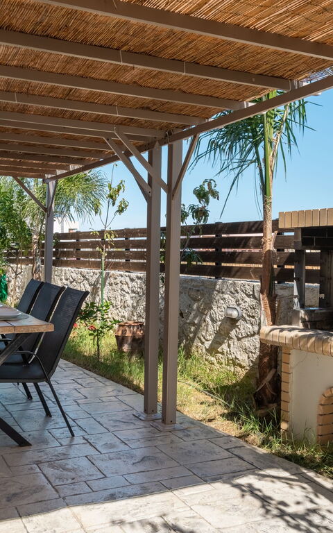 Villa Olympia: Außen, Balkon / Terrasse / Patio, Draussen