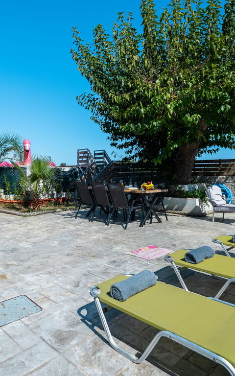 Villa Olympia: Außen, Balkon / Terrasse / Patio, Draussen