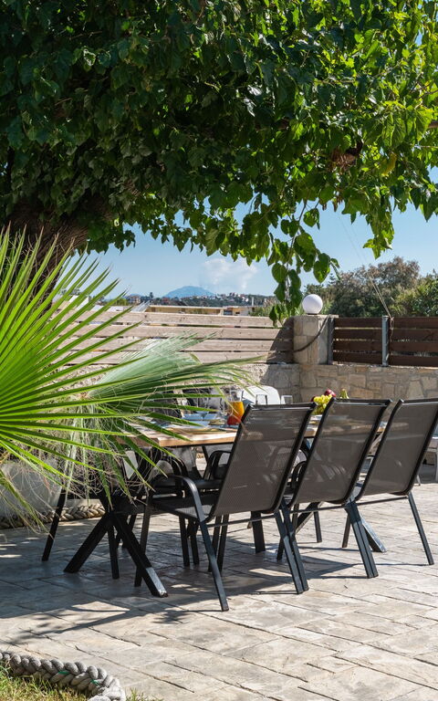 Villa Olympia: Außen, Balkon / Terrasse / Patio, Draussen