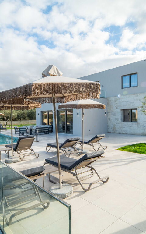 Villa Vasilissa: Außen, Draussen