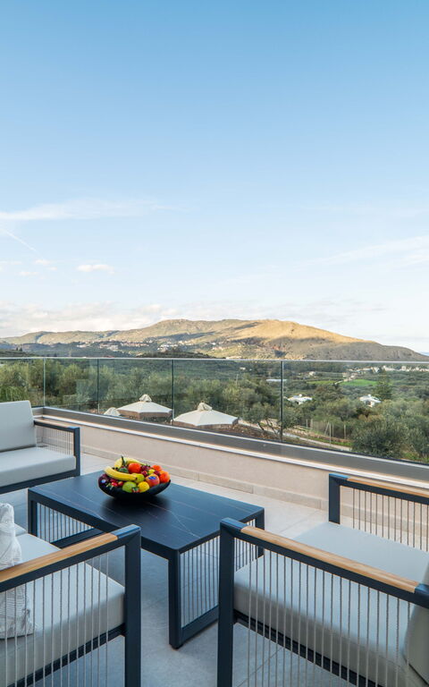 Villa Vasilissa: Ansichten, Außen, Balkon / Terrasse / Patio, Draussen