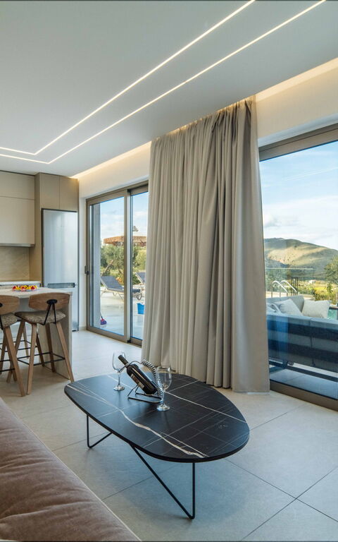 Villa Vasilissa: Wohnzimmer