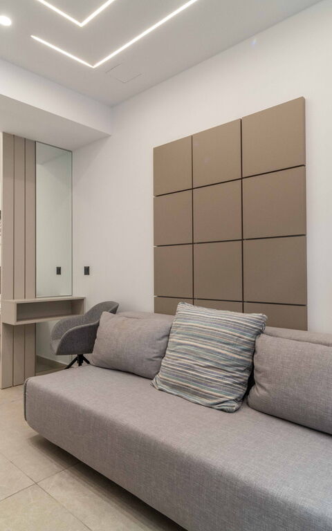 Villa Vasilissa: Wohnzimmer, Zimmerdetails