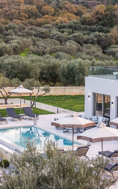 Villa Vasilissa: Außen, Draussen, Schwimmbad