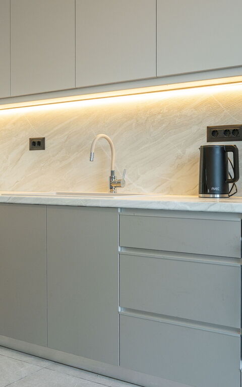 Villa Vasilissa: Küche