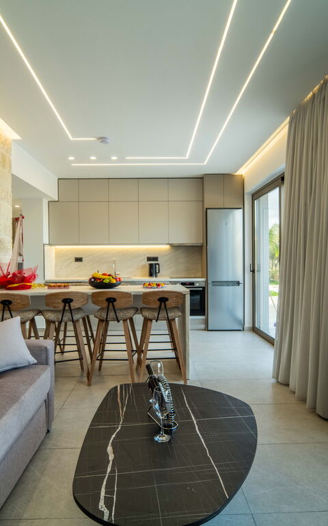 Villa Vasilissa: Wohnzimmer