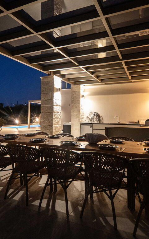 Villa Vasilissa: Außen, Balkon / Terrasse / Patio, Draussen