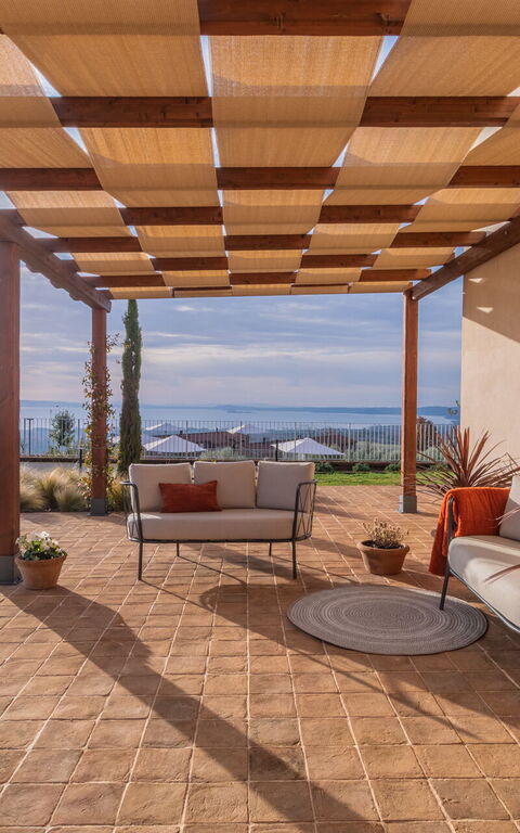 Tenuta Poggio Guiano: Außen, Balkon / Terrasse / Patio, Draussen, Garten