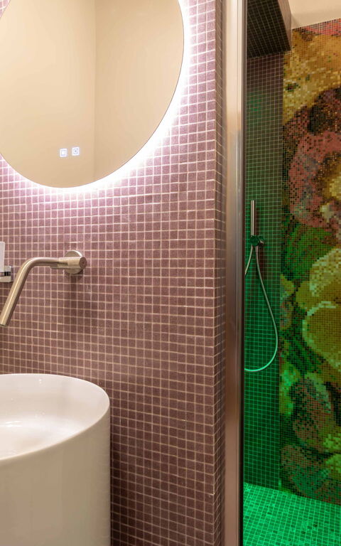 Tenuta Poggio Guiano: Bad, Gemeinschaftsraum