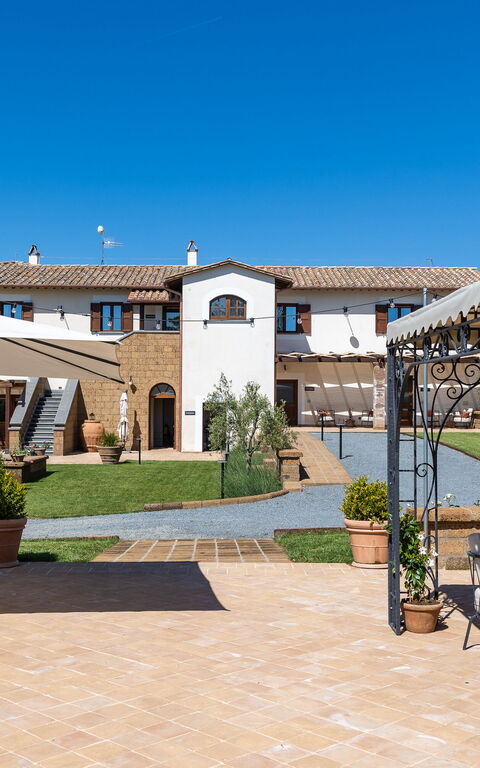 Tenuta Poggio Guiano: Außen, Balkon / Terrasse / Patio, Draussen