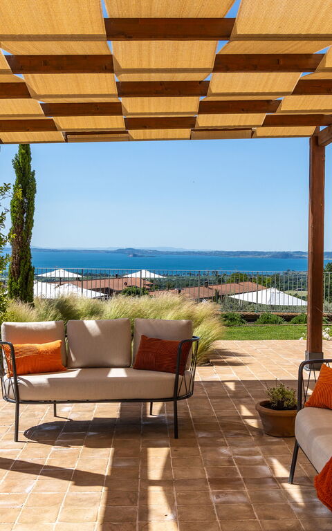 Tenuta Poggio Guiano: Außen, Balkon / Terrasse / Patio, Draussen