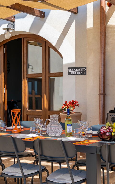 Tenuta Poggio Guiano: Außen, Balkon / Terrasse / Patio, Draussen