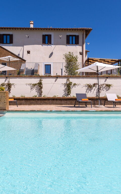 Tenuta Poggio Guiano: Außen, Draussen, Schwimmbad