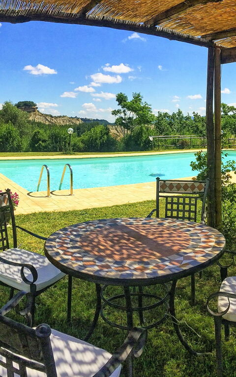 Villa Civita: Garten, Schwimmbad