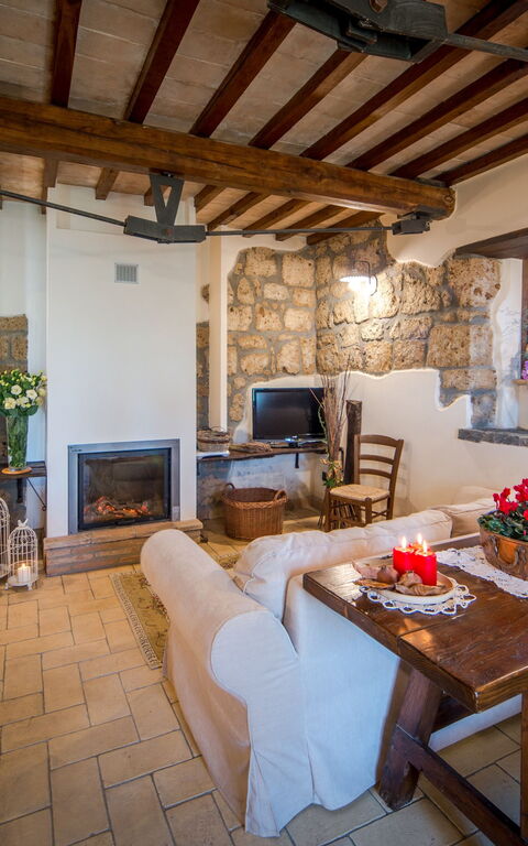 Villa Civita: Wohnzimmer