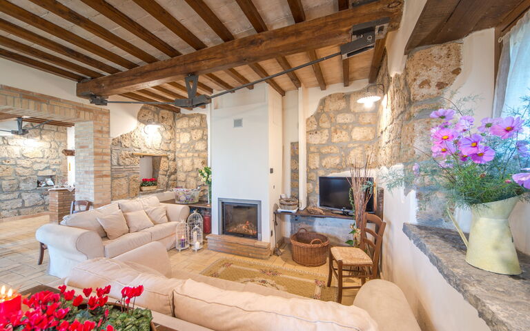 Villa Civita: Wohnzimmer