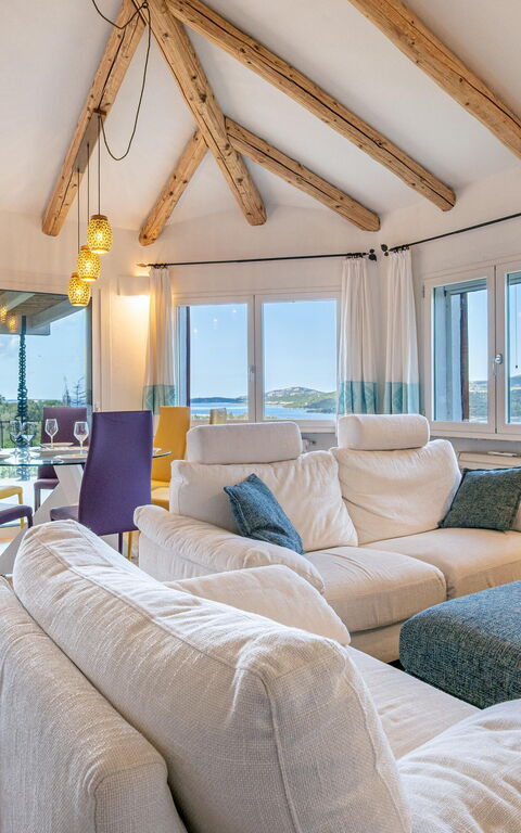 Villa Zephyros: Wohnzimmer