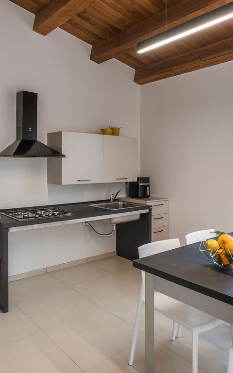 Dimora Bufalefi: Esszimmer, Küche