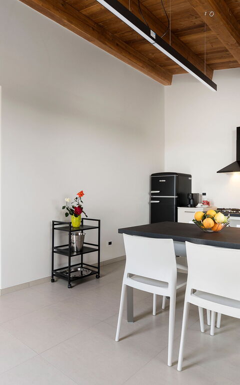 Dimora Bufalefi: Esszimmer, Küche