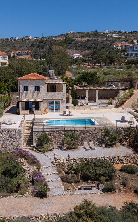 Villa Pi: Ansichten, Schwimmbad