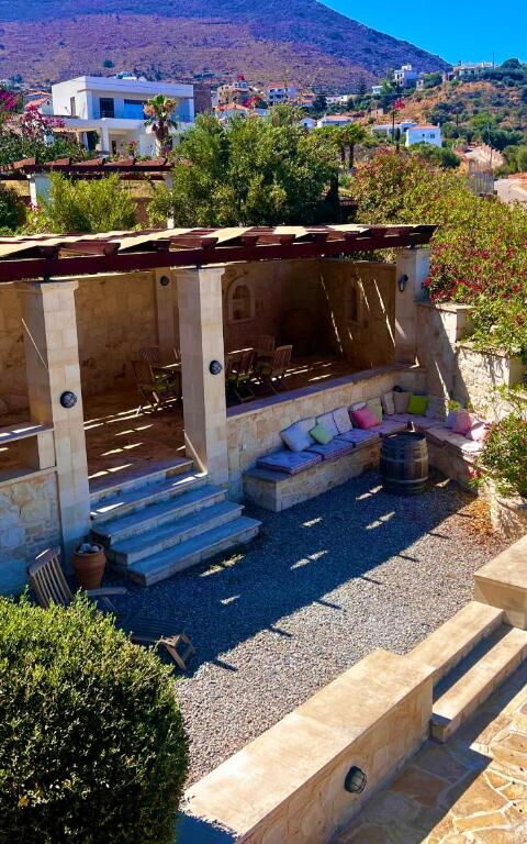 Villa Pi: Außen, Balkon / Terrasse / Patio, Draussen