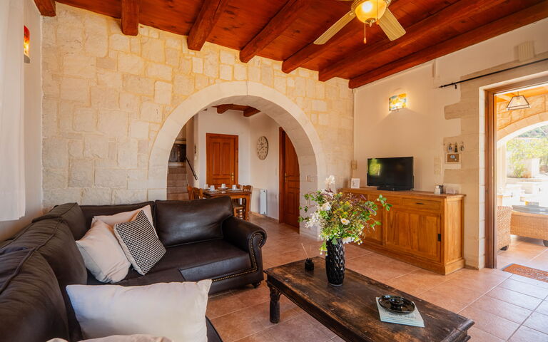 Villa Pi: Wohnzimmer