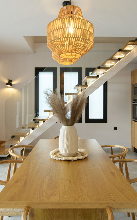 Villa Elais: Esszimmer, Küche