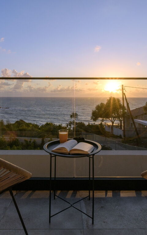 Villa Elais: Ansichten, Balkon / Terrasse / Patio, Draussen