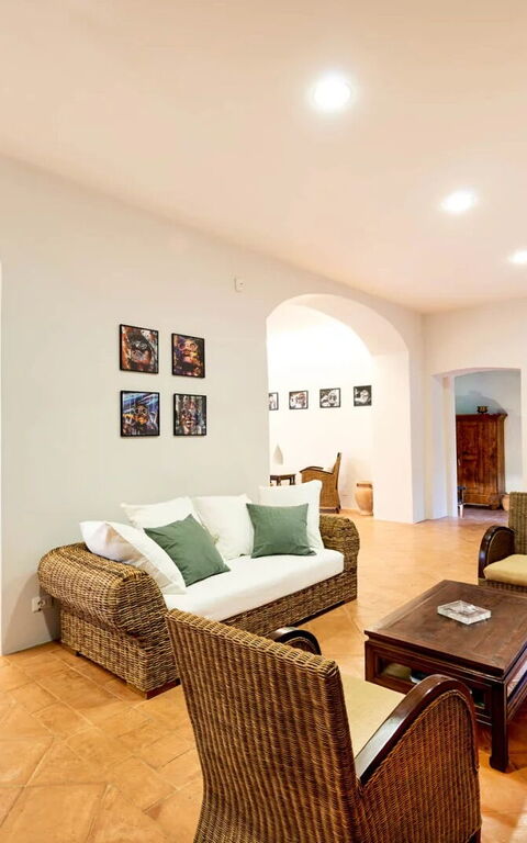 Podere i Prati: Wohnzimmer