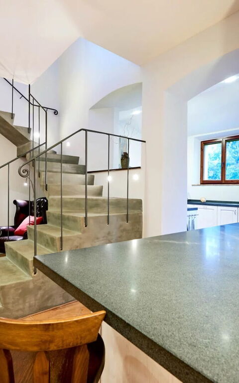 Podere i Prati: Esszimmer, Wohnzimmer