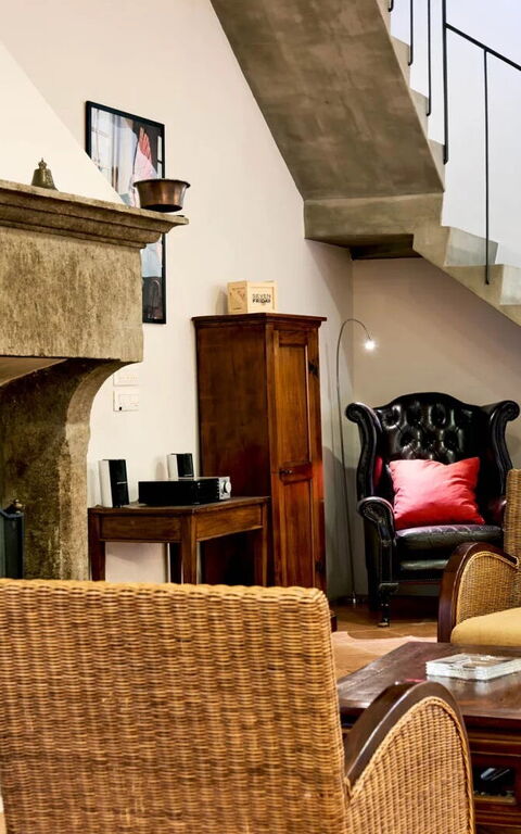 Podere i Prati: Wohnzimmer