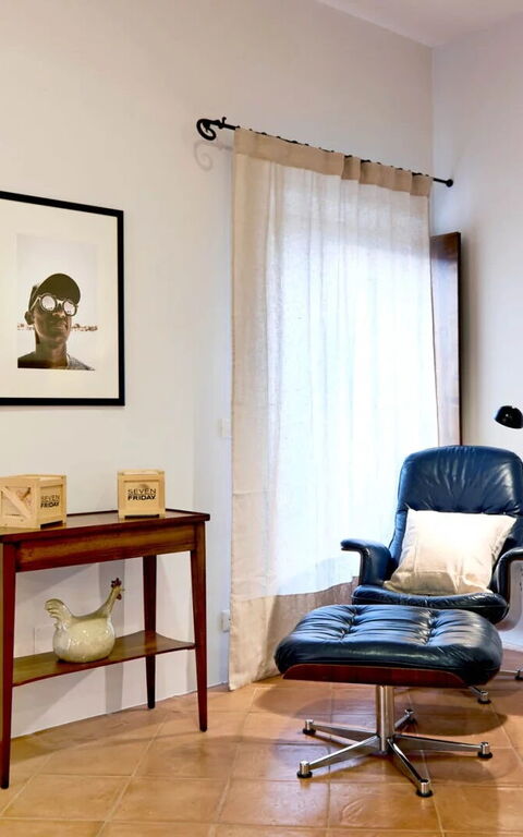 Podere i Prati: Wohnzimmer, Zimmerdetails