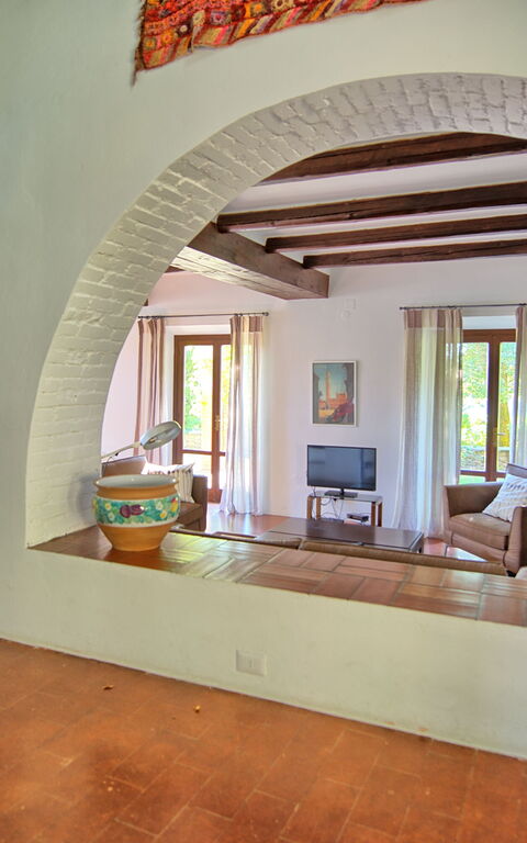 Villa Ulivacci: Wohnzimmer