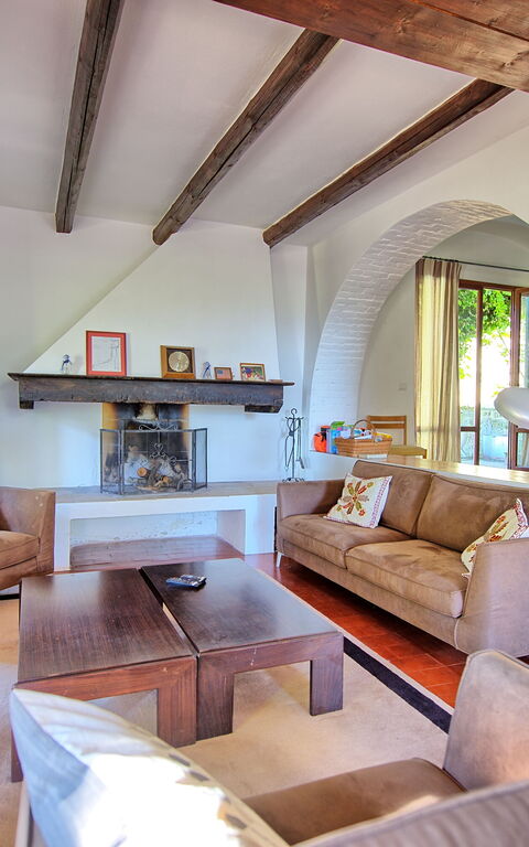 Villa Ulivacci: Wohnzimmer