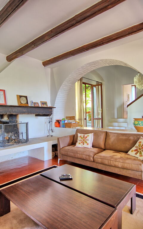 Villa Ulivacci: Wohnzimmer