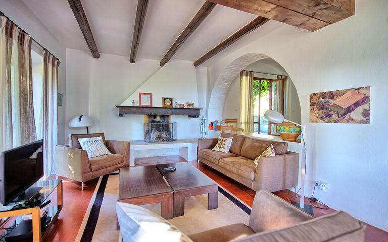 Villa Ulivacci: Wohnzimmer