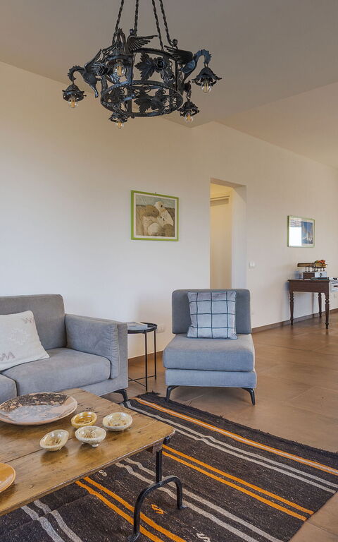 Villa Memà: Wohnzimmer