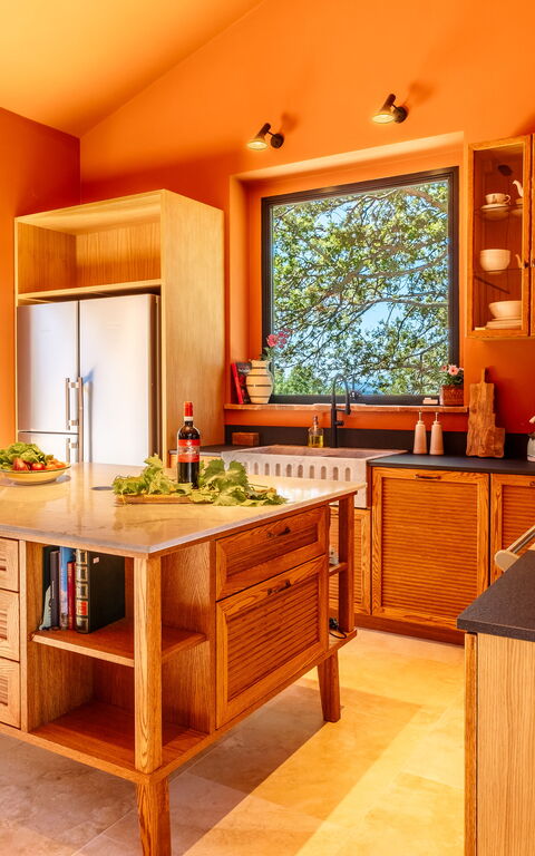 Villa Roseto: Küche