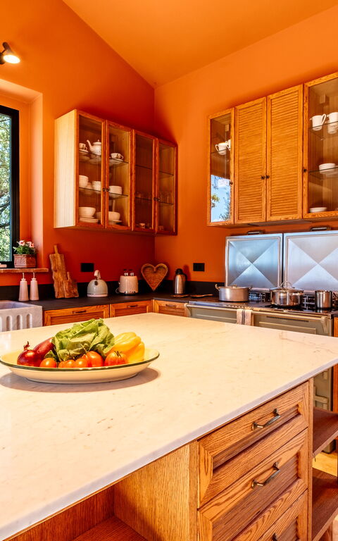 Villa Roseto: Küche