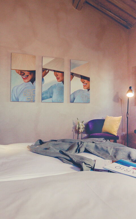 Villa Icario: Schlafzimmer