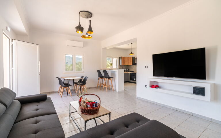 Villa Pasiphae: Wohnzimmer