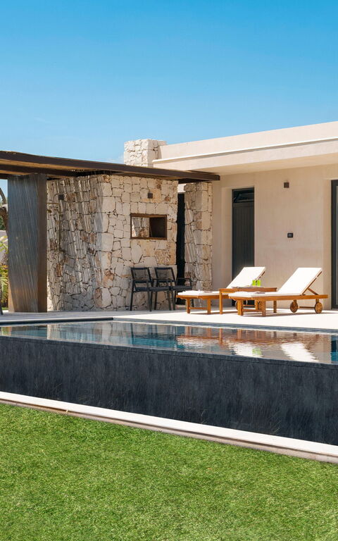 Eos Villa: Außen, Draussen, Garten, Schwimmbad