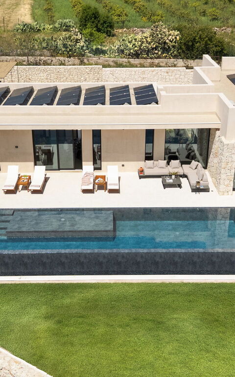 Eos Villa: Außen, Draussen, Garten, Schwimmbad