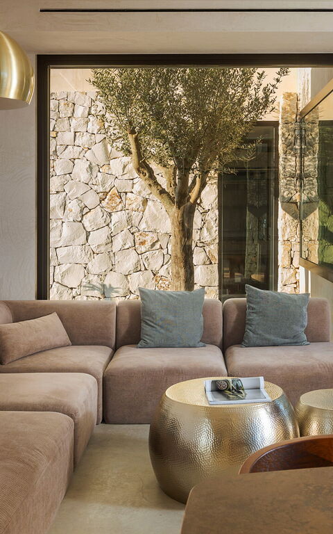 Eos Villa: Wohnzimmer