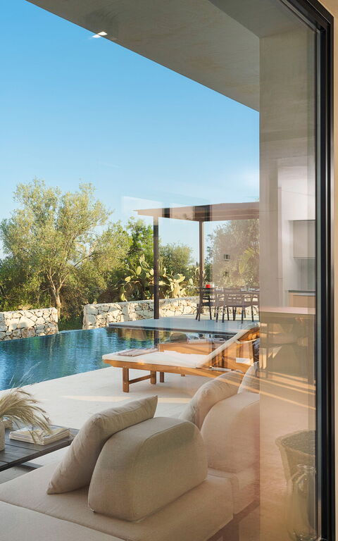 Eos Villa: Wohnzimmer