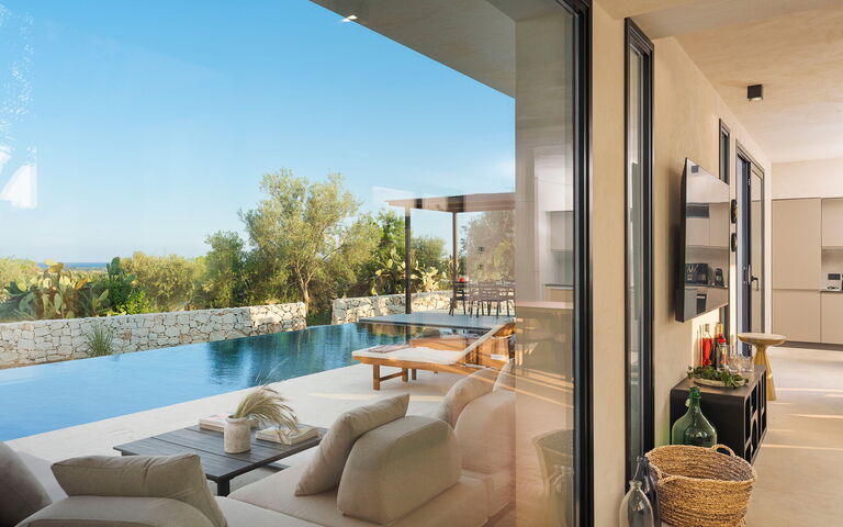 Eos Villa: Wohnzimmer