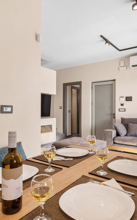 Villa Melia: Esszimmer