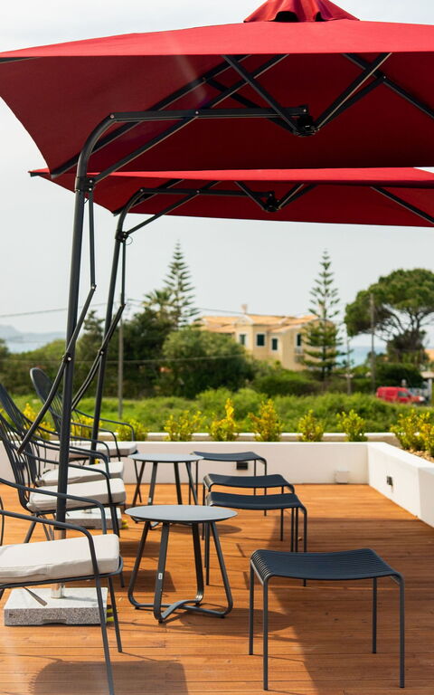 Villa Nobilita: Außen, Balkon / Terrasse / Patio, Draussen